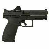 P-10C, Striker Fired, Semi-automatic, Polymer Frame Pistol, Sub-Compact, 9MM, 4" Barrel, Nitride Finish, Black, Night Sights, 15 Rounds, 3 Magazines, Holosun SCS Installed 086091