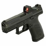P-10C, Striker Fired, Semi-automatic, Polymer Frame Pistol, Sub-Compact, 9MM, 4" Barrel, Nitride Finish, Black, Night Sights, 15 Rounds, 3 Magazines, Holosun SCS Installed 086091