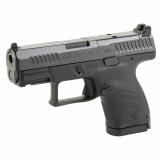P-10S, Striker Fired, Semi-automatic, Polymer Frame Pistol, Sub-Compact, 9MM, 3.5" Barrel, Nitride Finish, Black, Fixed Sights, Optic Ready, 10 Rounds, 2 Magazines 01568