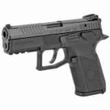 CZ P-07 Compact | 9x19mm, 3.8" Barrel, Black Finish, Fixed Sights, Polymer Frame, 2 15 Round Magazines, 91086