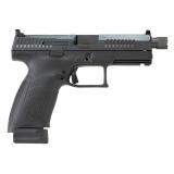 P-10 C OR SR | 9x19mm, 4.61" Threaded Barrel - 1/2X28, Nitride Slide Finish, Black, High Fixed Sights, Optic Ready,1 17 Rd Magazine, 91513