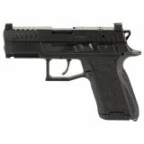 P-09C Nocturne Compact | 9MM, 3.74" Barrel, Black, Optics Ready Slide, Holosun K and RMS Footprint, Contrast Luminescent 3 Dot Sights, Manual Safety w/ Interchangeable Decocker, Semi-automatic, Double Action/Single Action, Polymer Frame Pistol