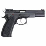 Shadow Bull Accu, Semi-automatic, DA/SA, Full, 9MM, 5" Inch Barrel, Black, Aluminum, Ambidextrous, Manual Safety, Adjustable Rear Sight & Fiber Optic Front, Steel, 16 Rounds, 2 Magazines 91037