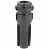 Key Mount Flash Hider, 5/8 x 24 RH, Black Finish, Black Finish DA302