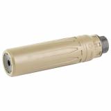 Nomad-TI XC, Suppressor, 7.03" Length, Rated Up to 300 Remington Ultra Magnum, Titanium, Cerakote Finish, Flat Dark Earth, Xeno Adapter & DA124 Omni Brake NOMADTIXCXENOFDE