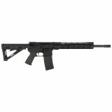 DB15 300BLK, Semi-automatic Rifle, 300 Blackout, 16" Barrel, Black, 6 Position Stock, 30Rd, 12" MLOK Rail, MOE Grip, MOE Carbine Stock DB1718B001