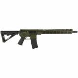 DB15, Semi-automatic Rifle, AR, 223 Remington/556NATO, 16" Barrel, Mil Spec OD Green, 6 Position Stock,30 Rounds, 15" MLOK Handguard, 1 Magazine DB171AK211
