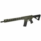 DB15, Semi-automatic Rifle, AR, 223 Remington/556NATO, 16" Barrel, Mil Spec OD Green, 6 Position Stock,30 Rounds, 15" MLOK Handguard, 1 Magazine DB171AK211