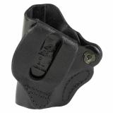 Mini Scabbard, OWB Holster, Right Hand, Fits S&W Bodyguard 2.0, Leather Construction, Matte Finish, Black 019BA5ZZ0