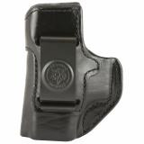 Inside Heat Inside the Pant, Fits Glock 43, Left Hand, Black Leather 127BB8BZ0