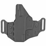 #195, Veiled Partner OWB Belt Holster, Fits Taurus G3C, G2C, G2S, Right Hand, Black 195KA8RZ0