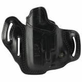 Vengeance Scabbard, #201, Light Bearing OWB Holster, Leather, Right Hand, Black, Fits Glock 19/23/32/45/19X/19 GEN 5 with Streamlight TLR-7A 201BA6VZ0