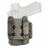 Quantico Undercover, Outside Waistband Holster, Right Hand, Fits GLOCK 43X/48 MOS with TLR-7 Sub, Kydex Construction, Matte Finish, Black 218KA6YZ0