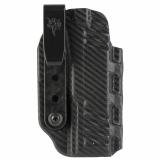 Slim-Tuk, Inside Waistband Holster, Fits Glock 17/19, Ambidextrous, Carbon Fiber Exterior Finish, Blue Kydex Interior 219KJB2Z0