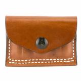 Cartridge Pouch 2X2X2, Holds 38/357 Cal, Tan Leather A08TJG1Z0