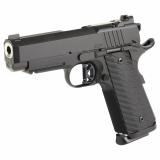 Dan Wesson TCP Optics Ready 1911 | 9x19mm, 4" Bull Barrel, Aluminum Frame, Black Finish, G10 Grips, Optics Ready, 01797