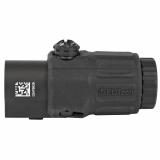 G33 | 3x magnifier with quick disconnect, switch-to-side (STS) mount - BLK