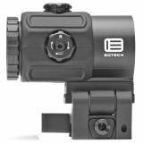 G43 | Compact 3x magnifier with quick disconnect, switch-to-side (STS) mount - BLK