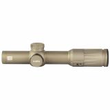 Vudu, 1-10X28 First Focal Plane, Rifle Scope, 34mm Tube, SR4 Illuminated MOA Reticle, Tan VDU1-10FFSR4TAN
