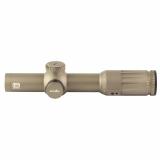 Vudu, 1-10X28 First Focal Plane, Rifle Scope, 34mm Tube, SR5 Illuminated MIL Reticle, Tan VDU1-10FFSR5TAN