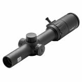 Vudu, Rifle Scope, 1-6X24mm, DP1 Illuminated Reticle, Second Focal Plane, 30mm Main Tube, Matte Finish, Black VDX1-6SFDP1