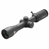 Vudu, Rifle Scope, 2-12X24mm, DP1 Illuminated Reticle, Second Focal Plane, 30mm Main Tube, Matte Finish, Black VDX2-12SFDP1