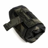 SAP Bucket, Dump Pouch, 500 Denier Cordura Nylon,  Molle Compatible, Matte Finish, Multicam Black ESD-SAP-MCB