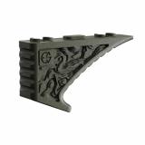 Enhanced Fore Grip, MLOK Compatible, Matte Finish, Ranger Green EFG-1.5-RG