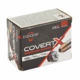 COVERT X, 9MM, 124 Grain, Jacketed Hollow Point, 20 Round Box 9CCWB