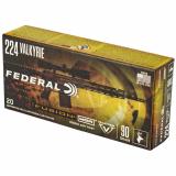 Federal Fusion 224 Valkyrie 90gr Soft Point Box of 20 Rounds