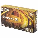 .25-06 Remington 120 Grain Fusion