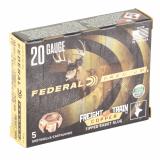 Freight Train 20 Gauge 2.75 Inch 275 Grain Copper, Polymer Tipped Sabot Slugs 5 Per Box