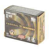 Personal Defense Hydra-Shok, 32 ACP, 68 Grain, Hydra-Shok Deep Jacketed Hollow Point, 20 Round Box P32HSD1