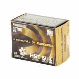 357 Magnum, 154Gr, Jacketed Hollow Point, 20, 200 P357HST1S