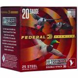 Ultra Steel, FLIGHTCONTROL FLEX WAD, 20 Gauge, 3" Chamber, #3 and #5, 1 oz, Zinc Plated Steel, 25 Round Box PWUX20935
