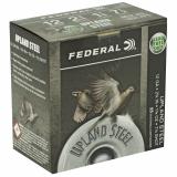 Field & Range Steel, 12 Gauge 2.75", #7.5, 1 1/8 oz, Steel Shot, 25 Round Box, California Certified Nonlead Ammunition USH12 7.5