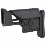SSR Rear Stock, Adjustable Length of Pull and Cheek Height, Fits FN SCAR 16S/17S, Black 20-100566