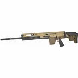 SCAR 20S NRCH | 7.62x51 NATO, 20" Barrel 1:10” twist, Flat Dark Earth, Non-Reciprocating Charging Handles (NRCH),  1 10 Round Magazine