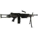 M249S, Semi-automatic Rifle, Steel Frame, 556NATO, Para 16.1" Chrome Lined Cold Hammer Forged Barrel, Matte Finish, Para Black, Rotating/Telescoping Metal Buttstock Assembly With Hydraulic Recoil Buffer System And Non-Slip Buttplate Stock, Adjustable Pri