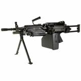 M249S, Semi-automatic Rifle, Steel Frame, 556NATO, Para 16.1" Chrome Lined Cold Hammer Forged Barrel, Matte Finish, Para Black, Rotating/Telescoping Metal Buttstock Assembly With Hydraulic Recoil Buffer System And Non-Slip Buttplate Stock, Adjustable Pri