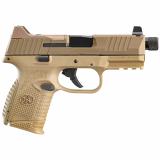 509 Compact Tactical, Semi-automatic, Striker Fired, Compact, 9MM, 4.32" Threaded Barrel, Polymer Frame, Flat Dark Earth Finish, Suppressor-Height Night Sights, Optics Ready, 2 Magazines, 1-12Rd, 1-24Rd 66-100780