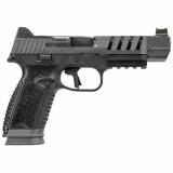 509 LS Edge, Semi-automatic, Striker Fired, Full Size, 9MM, 5" Barrel, Graphite Color, Fiber Optic Sights, Long Slide, PVD Finish, Polymer Frame, Five MRD Mounting Plates, Two Frame Backstraps, 17Rd, 3 Magazines 66-100843