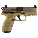 502, MRD, Single Action Only, Semi-automatic, Polymer Frame Pistol, Compact Size, 22 LR, 4" Barrel, Flat Dark Earth, Optic Height Sights, Ambidextrous Thumb Safety, No Decocker, Optics Ready Slide, 10 Rounds, 2 Magazines 66-101012