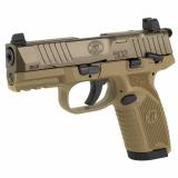 502, MRD, Single Action Only, Semi-automatic, Polymer Frame Pistol, Compact Size, 22 LR, 4" Barrel, Flat Dark Earth, Optic Height Sights, Ambidextrous Thumb Safety, No Decocker, Optics Ready Slide, 10 Rounds, 2 Magazines 66-101012
