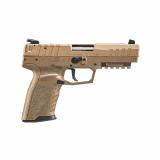 Five seveN MK3 MRD, Striker Fired, Semi-automatic, Polymer Frame Pistol, Full Size, 5.7X28MM, 4.8" Barrel, Matte Finish, Flat Dark Earth, Optic Ready, Adjustable Sights, Ambidextrous, 20 Rounds, 2 Magazines