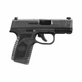 Reflex, Semi-automatic Pistol, Polymer Frame, Internal Hammer Fired, Single Action Only, Micro Compact, 9MM, 3.3" Cold Hammer Forged Barrel, PVD Finish, Black, Non-Manual Safety, Tritium Front Sight, 2 Dot Rear Sight, 2 Magazines, (1) 15 Round, (1) 11 Ro