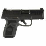 Reflex MRD, Semi-automatic Pistol, Polymer Frame, Internal Hammer Fired, Single Action Only, Micro Compact, 9MM, 3.3" Cold Hammer Forged Barrel, PVD Finish, Black, Optics Ready, Non-Manual Safety, Tritium Front Sight, 2 Dot Rear Sight, 2 Magazines, 10 Ro