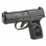 Reflex MRD, Semi-automatic Pistol, Polymer Frame, Internal Hammer Fired, Single Action Only, Micro Compact, 9MM, 3.3" Cold Hammer Forged Barrel, PVD Finish, Black, Optics Ready, Non-Manual Safety, Tritium Front Sight, 2 Dot Rear Sight, 2 Magazines, 10 Ro