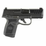 Reflex, Semi-automatic Pistol, Polymer Frame, Internal Hammer Fired, Single Action Only, Micro Compact, 9MM, 3.3" Cold Hammer Forged Barrel, PVD Finish, Black, Manual Safety, Tritium Front Sight, 2 Dot Rear Sight, 2 Magazines, 10 Rounds 66-101420