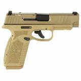 Reflex MRD XL, Semi-automatic Pistol, Polymer Frame, Internal Hammer Fired, Single Action Only, Micro Compact, 9MM, 3.8" Cold Hammer Forged Barrel, PVD Finish, Flat Dark Earth, Optics Ready, Non-Manual Safety, Tritium Front Sight, U-Notch Rear Sight, 2 M
